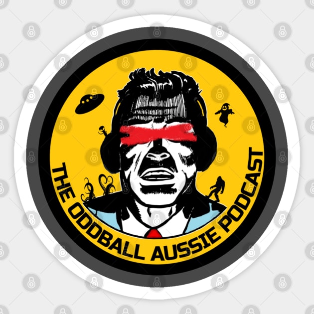 Oddball Aussie Podcast Logo Sticker by OzOddball